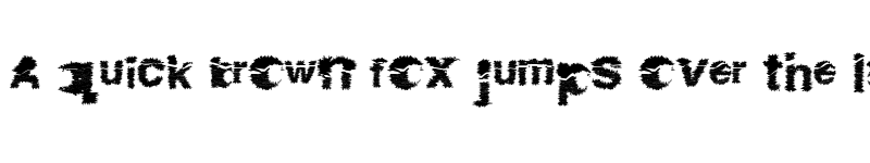 Preview of DangerZone Regular font