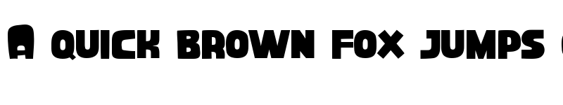 Preview of Dankosaurus Regular font