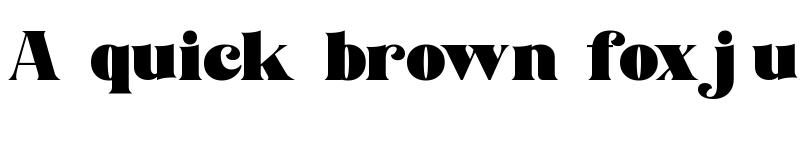 Preview of Danver Bridget Regular font