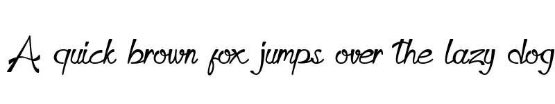 Preview of Dapka Regular font