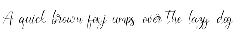 Preview of Darcella Regular font