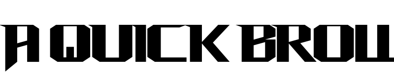 Preview of Daredevil Regular font