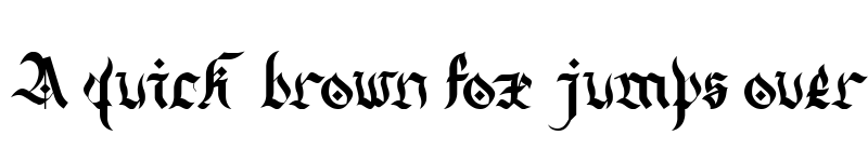 Preview of Dark Alley Regular font