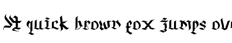 Preview of Dark Guitar Regular font