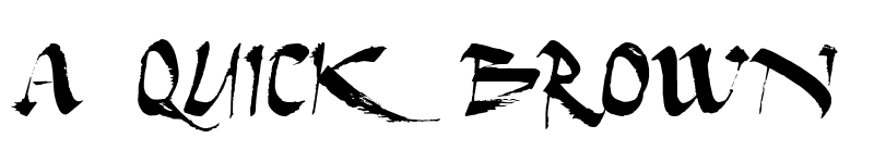 Preview of Dark Horse Expanded Expanded font