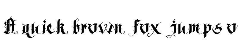 Preview of Dark Opera Regular font