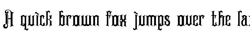 Preview of Dark power Regular font