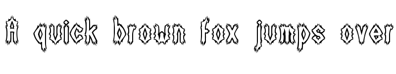 Preview of Dark Side (BRK) Regular font