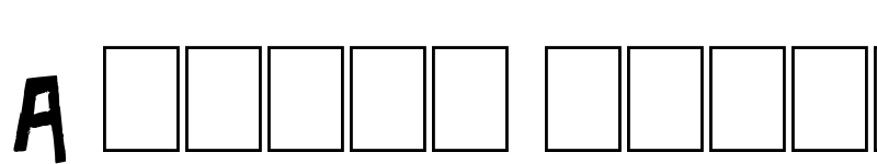 Preview of Dark Times Black Regular font