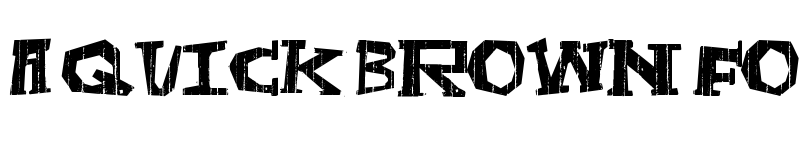 Preview of DarkBox Regular font