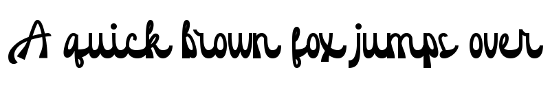 Preview of Darkish Demo Regular font