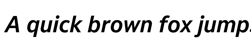 Preview of Darkmode Off CC SemiBold Italic font