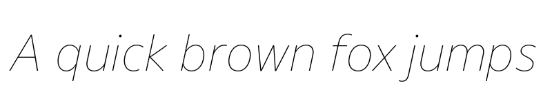 Preview of Darkmode On CC Hair Italic font