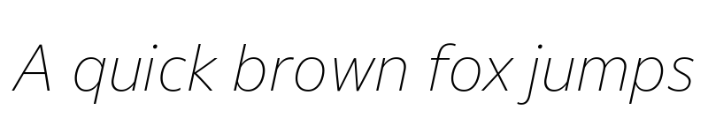 Preview of Darkmode On CC Hebr Thin Italic font