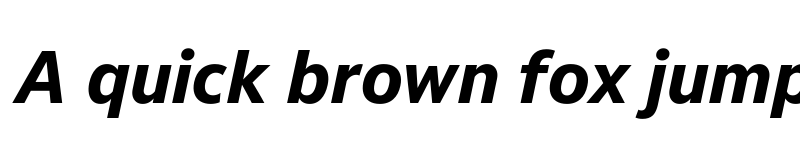 Preview of Darkmode On CC XBold Italic font