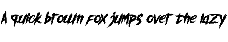 Preview of Darkmode Regular font