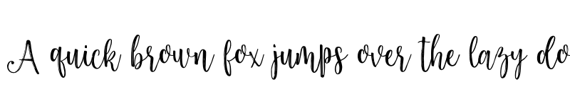 Preview of Darling Harbour Brush Regular font