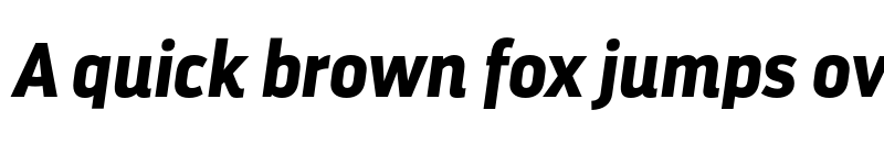 Preview of Darwin Pro Bold It font