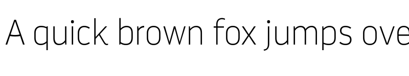 Preview of Darwin Pro Thin font