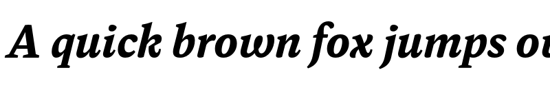 Preview of Dashiell Text Bold Italic font