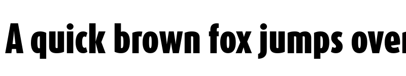 Preview of Dax Compact Pro Black font