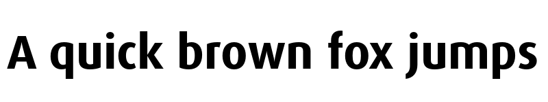 Preview of Dax Pro Bold font