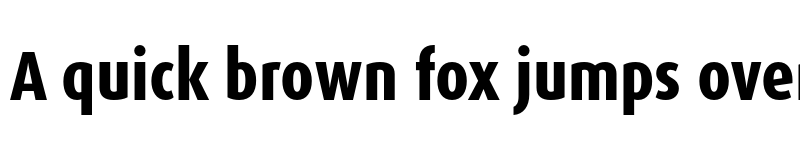 Preview of Dax Pro Cond Extrabold font