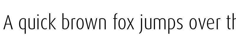 Preview of Dax Pro Cond Light font