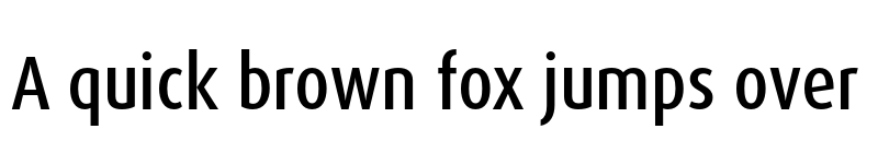 Preview of Dax Pro Cond Medium font