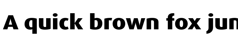 Preview of Dax Pro Wide Extrabold font