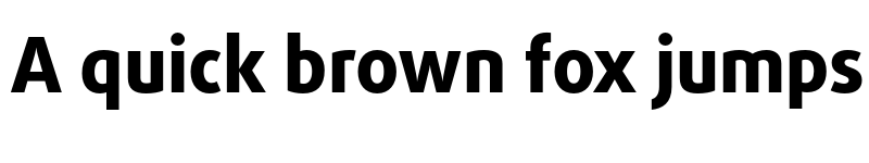 Preview of DaxlinePro ExtraBold font