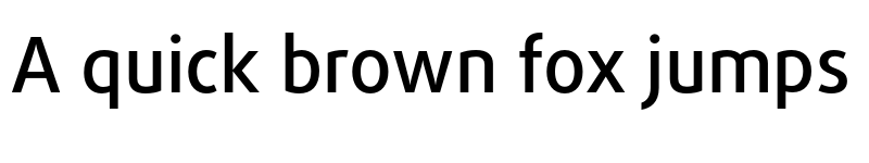 Preview of DaxlinePro Medium font