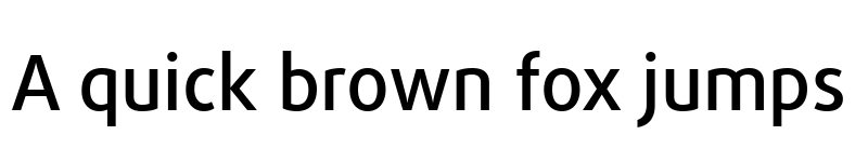 Preview of DaxlineWebW07-Medium Regular font