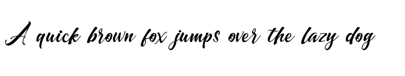 Preview of Dayden Batemisy Regular font