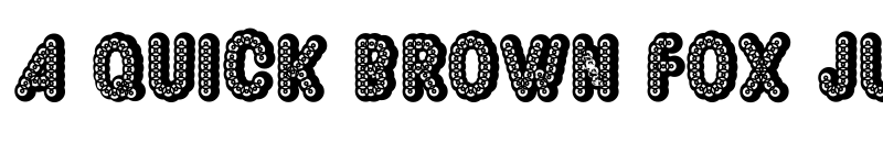 Preview of Dazzler Regular font