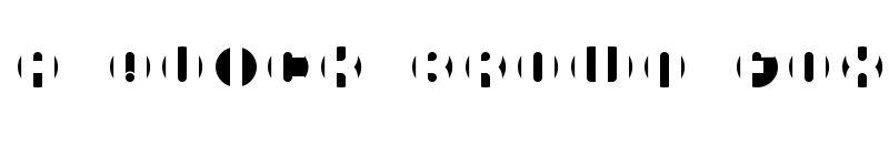 Preview of DB Layer 4 BRK Normal font