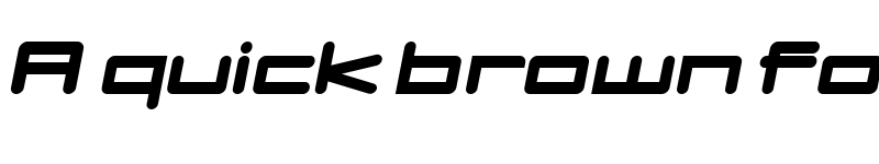 Preview of DBXLNightfever UltraWideItalic font