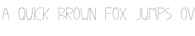 Preview of Dcap Regular font