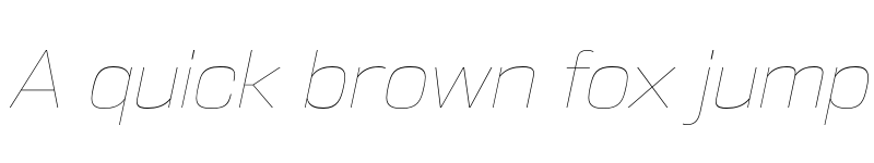 Preview of DDT UltraLight Italic font