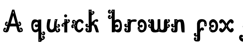 Preview of De Barong Regular font