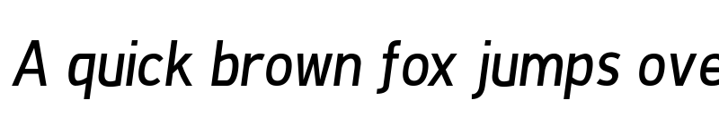 Preview of De Luxe Next Italic font