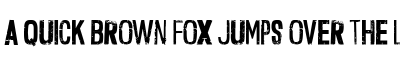 Preview of Deacon Flock Regular font