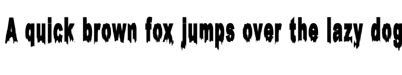 Preview of Dead Alone Free Trial Regular font