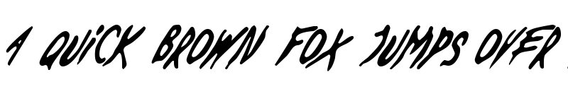 Preview of Dead By Dawn US Regular font