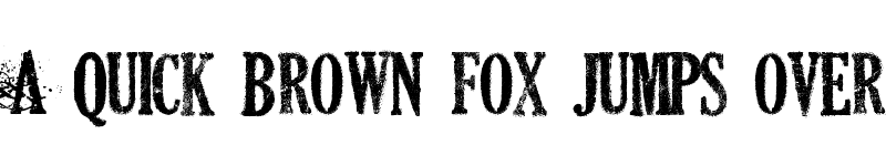 Preview of DEAD SECRETARY Regular font