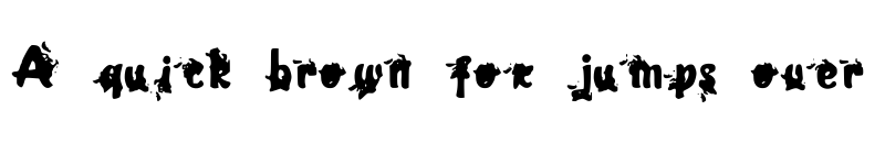 Preview of DeadJohn Medium font