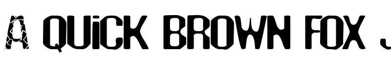 Preview of DEADLINE Regular font