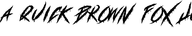 Preview of DEADLY CLAWS[ Regular font