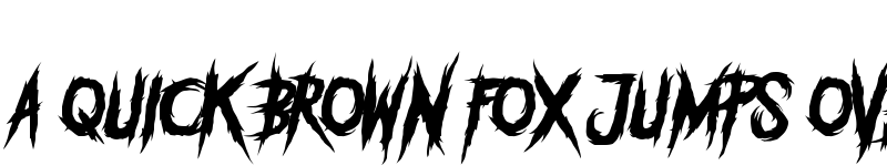 Preview of DEADLY KILLERS DEMO Regular font