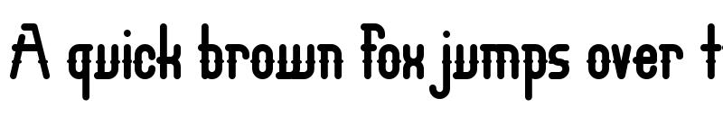 Preview of Dean Bradley Demo Regular font